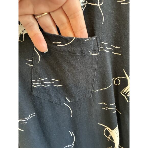 VTG 90s Polo Ralph Lauren Sailfish Shirt Mens 2XL Marlin Graphic Print Fish Polo - Picture 9 of 10